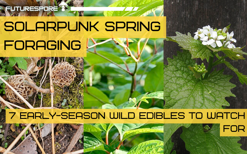 Solarpunk Spring Foraging: 7 Early-Season Wild Edibles to Watch For